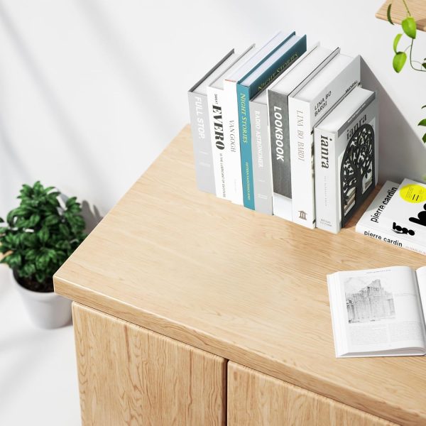 HappyHapi Book Ends, Metal Bookends for Shelves, Modern Tree Book Ends Decorative, Heavy Duty Book Holders Book Stoppers for Home Office Decor, 6.9"x4.7"x3.5" (5 Pairs/10 Pcs) - Image 6